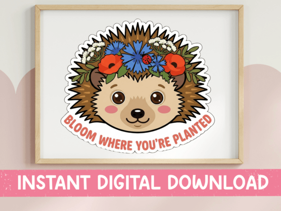 Bloom Where Youre Planted Hedgehog Review