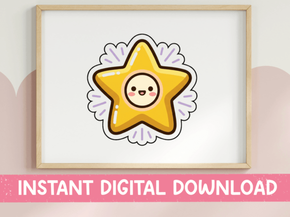 Cute Kawaii Smiling Star Review