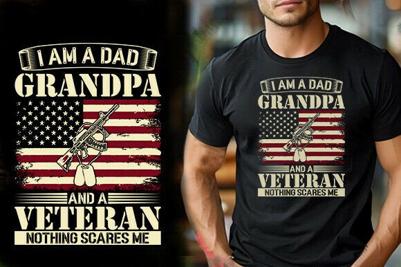 I Am A Dad Grandpa Veteran