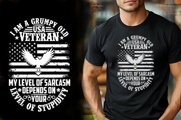 I AM a GRUMPY OLD USA VETERAN MY LEVEL O