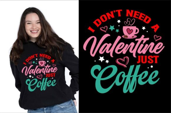 I Don’t Need a Valentine Just Coffee Embroidery Review