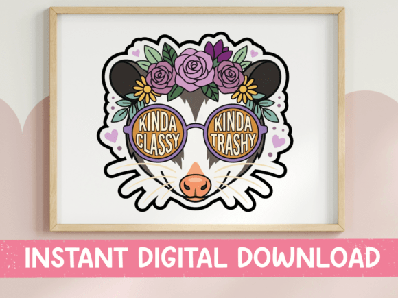 Kinda Classy Kinda Trashy Opossum Embroidery Review