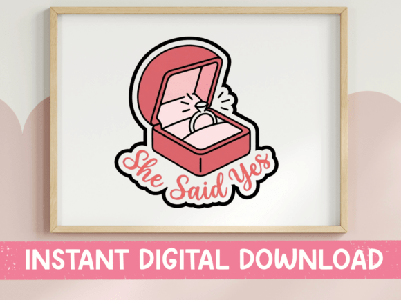 Review: She Said Yes Engagement Ring Box Embroidery Design