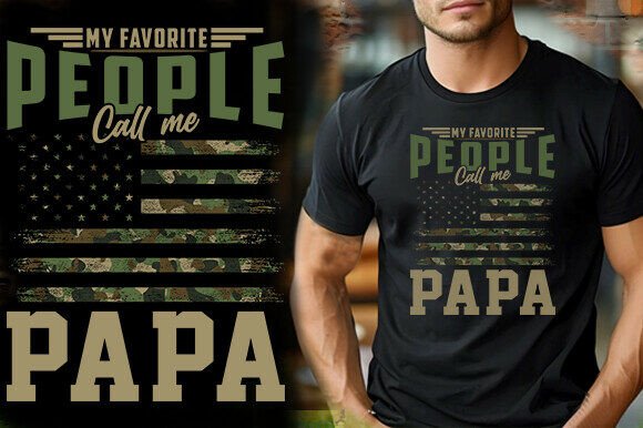Reviewing MY FAVORITE PEOPLE CALLME PAPA TSHIRT DE for Real Embroidery
