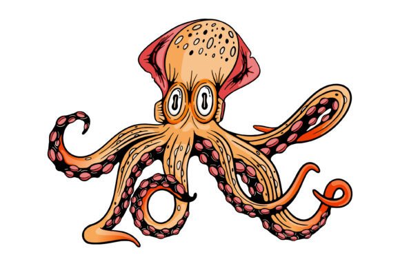 Scary Octopus Sea Monster Design Review