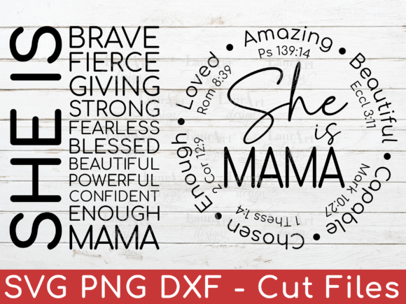 She is Mama Mother s Day Bible Verses Review