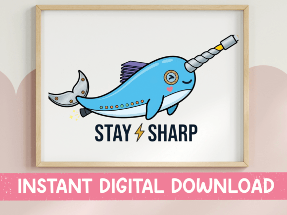 Stay Sharp Narwhal Sword Art Review