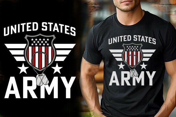 UNITED STATES ARMY TSHIRT DESIGN