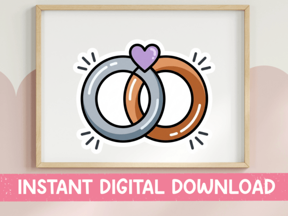 Wedding Rings Linked Heart Art: A Designer’s Review